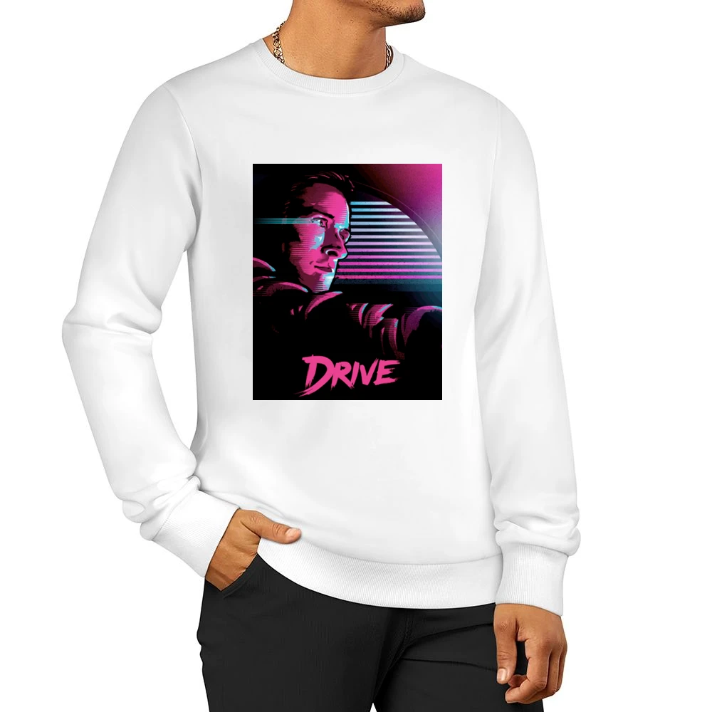 Drive Movie Ryan Gosling Poster Men Pullover Sweatshirt