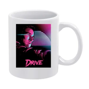 Drive Movie Ryan Gosling Poster White Mug