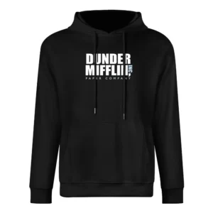 Dunder Mifflin Inc Paper Company Fun The Office Graphic Tv Show T Shir European Size Men Hoodie