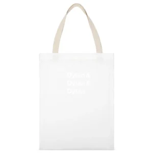 Dylan Best Rapper Of All Time Dave Chapelle Show Funny Cover Face Mas White Canvas Tote Shopping Bag