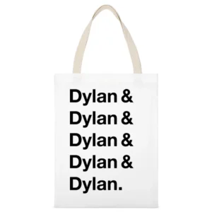 Dylan Best Rapper of All Time Dave Chapelle Show Funny White Canvas Tote Shopping Bag