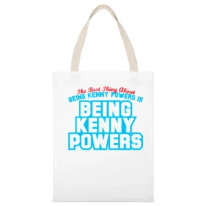 Eastbound And Down Kenny Powers Best Thing White Canvas Tote Shopping Bag