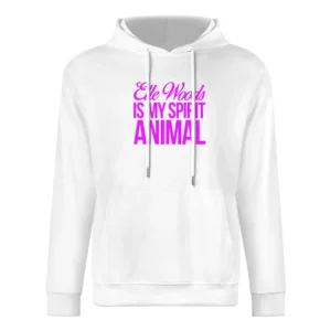 Elle Woods Is My Spirit Animal Funny Legally Blonde Harvard Law Graphi European Size Men Hoodie