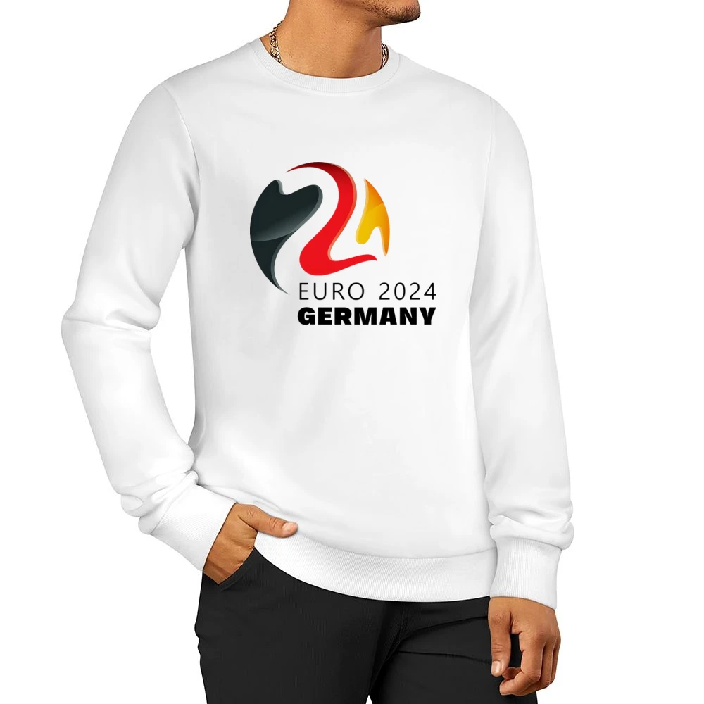 Euro 2024 Germany Host Nation Soccer Football Men Pullover Sweatshirt