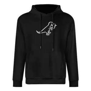 Evolution Versus Creationism Dinosaur Fish Funny European Size Men Hoodie