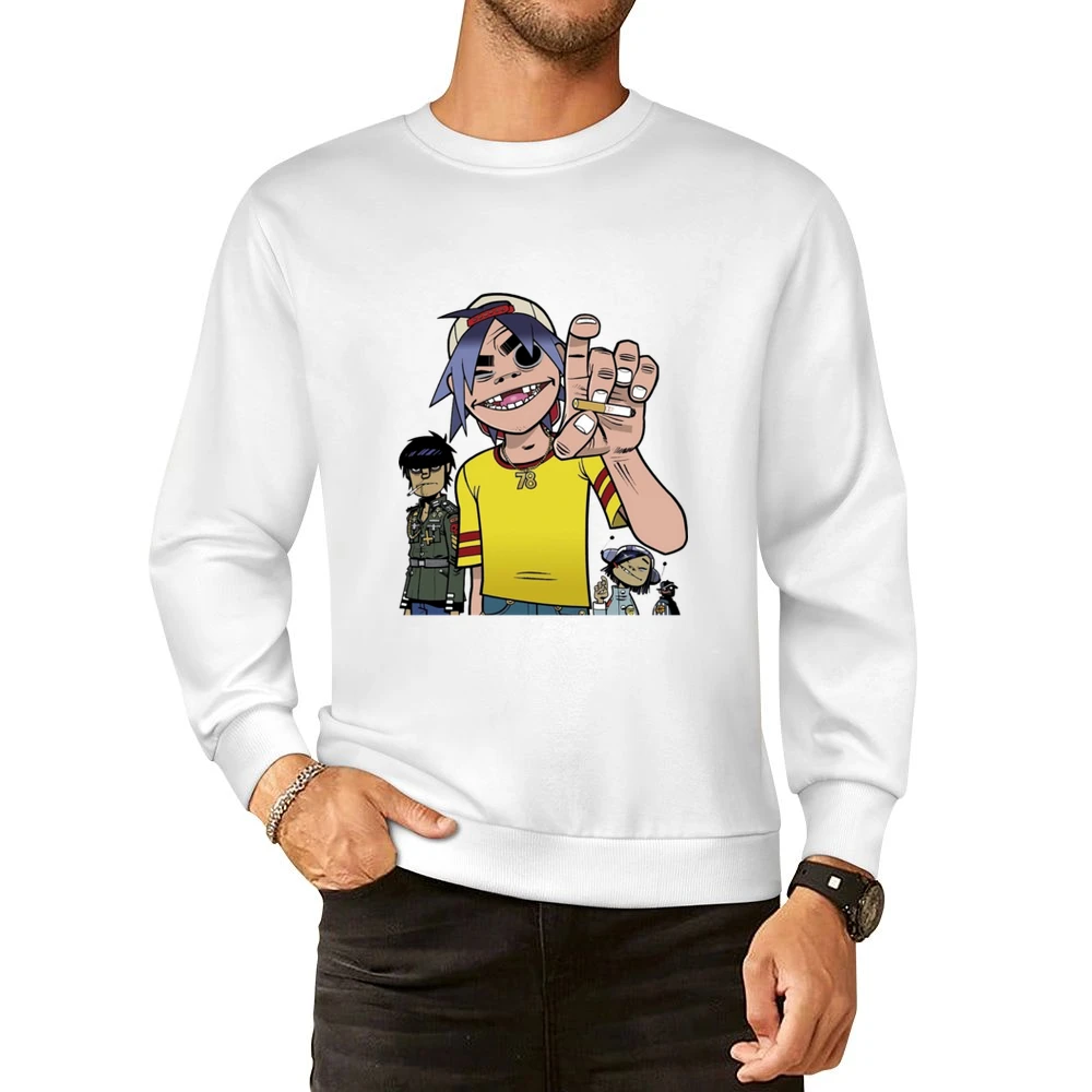 Feel good inc - Gorillaz band European Size Pullover Sweater