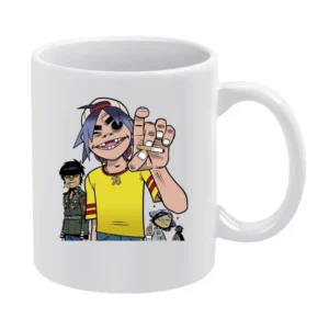 Feel good inc - Gorillaz band White Mug