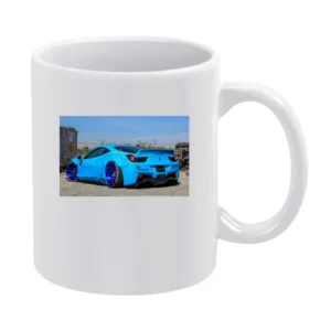 Ferrari Industrial Tshirt White Mug