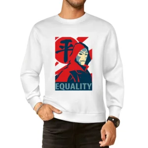 Fight for equality with revolutionary amon no banders are allowed Ava European Size Pullover Sweater