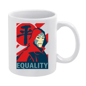 Fight for equality with revolutionary amon no banders are allowed Ava White Mug