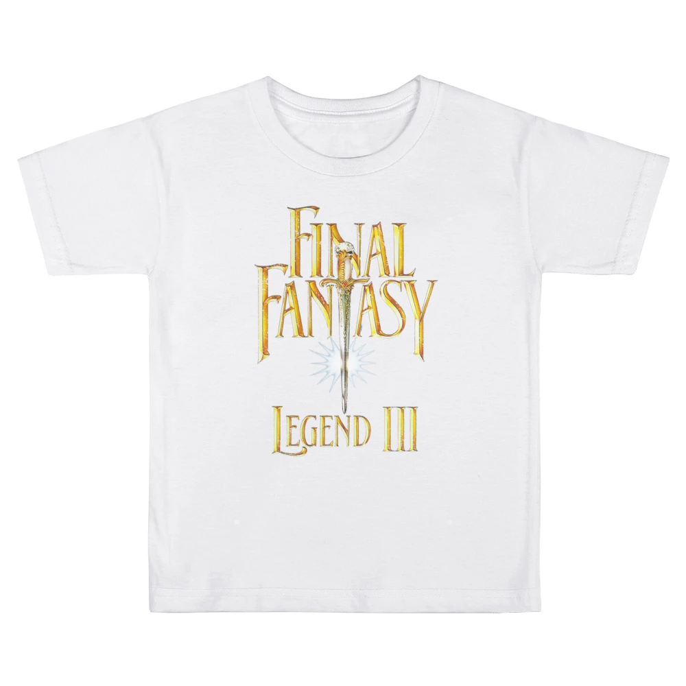 Final Fantasy Legend 3 Game Boy Nintendo Old School Retro Video Game F Kids Boys Girls T-Shirt