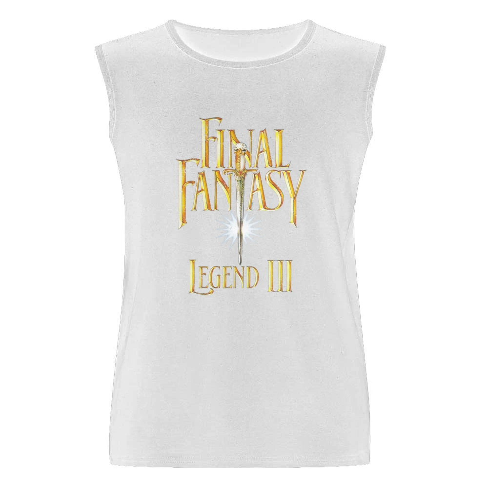 Final Fantasy Legend 3 Game Boy Nintendo Old School Retro Video Game F Men Sleeveless T-Shirt