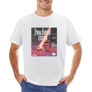 Final Fantasy Legend Game Boy Nintendo Old School Retro Video Game Fan Asian Size Men T-Shirt