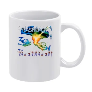 Flashback Video Game Retro 80s White Mug