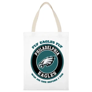 Fly Eagles Fly Win Me One Before I Die Tshirt (all Styles And Colors A White Canvas Tote Shopping Bag