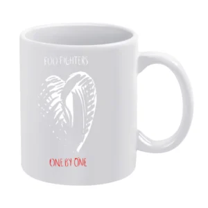 Foo Fighters One By One Music White Mug