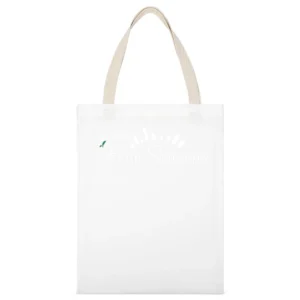 Four Season Total Landscaping Funny Trump Press Conference Black T Shi White Canvas Tote Shopping Bag