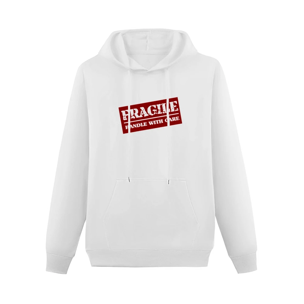 Fragile stamp - handle with care Men Hoodie With Pocket