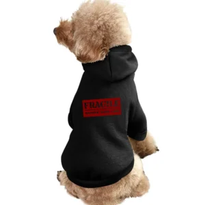 Fragile stamp - handle with care Pet Apparel Clothes