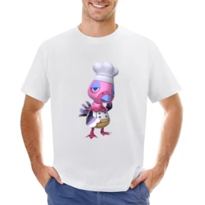 Franklin From Animal Crossing Nintendo Character Video Game Asian Size Men T-Shirt