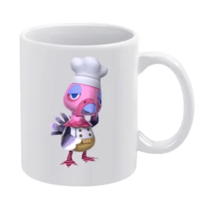 Franklin From Animal Crossing Nintendo Character Video Game White Mug