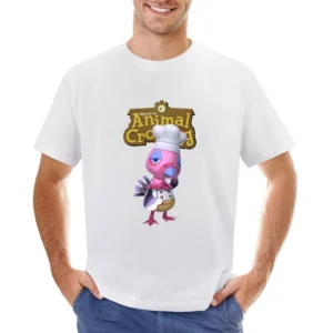 Franklin From Animal Crossing Nintendo Video Game Fan Asian Size Men T-Shirt