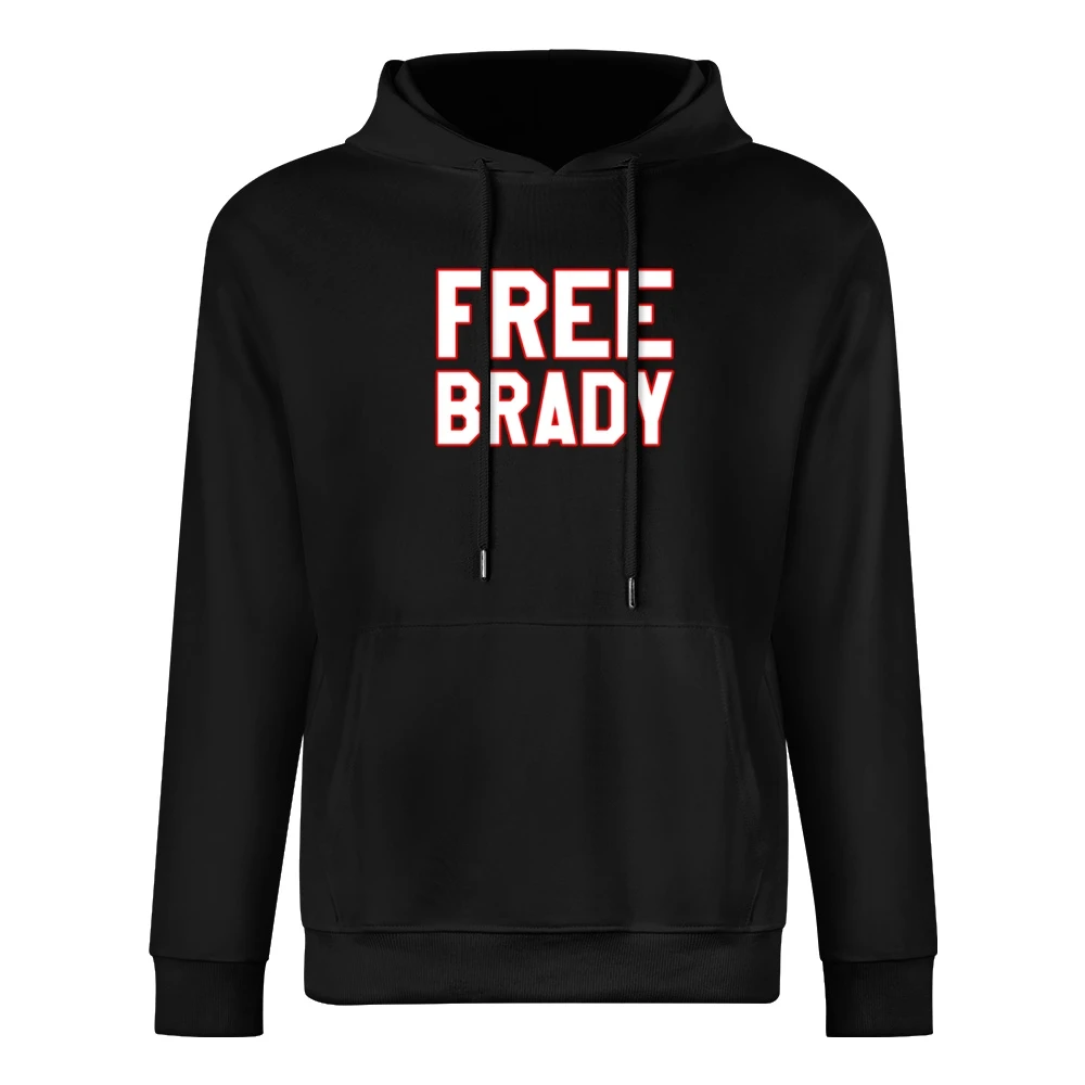 Free Brady Fun Popular Football Suspension New England European Size Men Hoodie