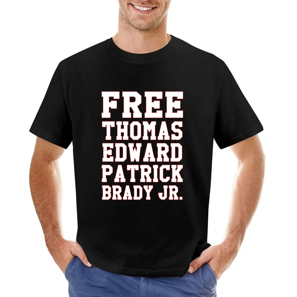 Free Thomas Edward Patrick Brady Jr Fun New England Football Quarterba Asian Size Men T-Shirt