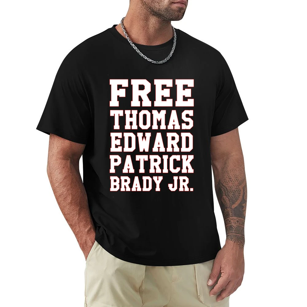 Free Thomas Edward Patrick Brady Jr Fun New England Football Quarterba Premium Men T-shirt