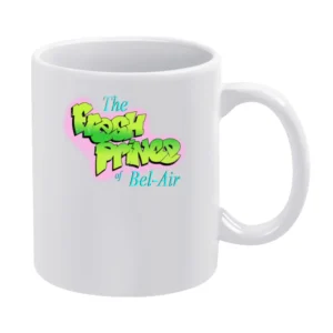 Fresh Prince Of Bel Air Fun Cool Vintage Style Retro Tv Show Graphic D White Mug