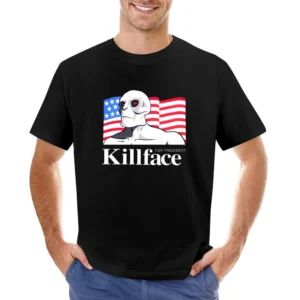 Frisky Dingo Killface For President Asian Size Men T-Shirt