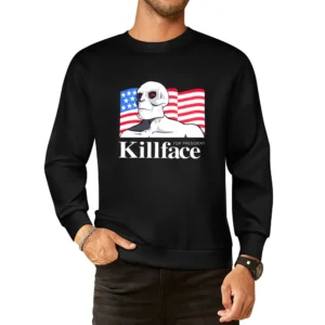 Frisky Dingo Killface For President European Size Pullover Sweater