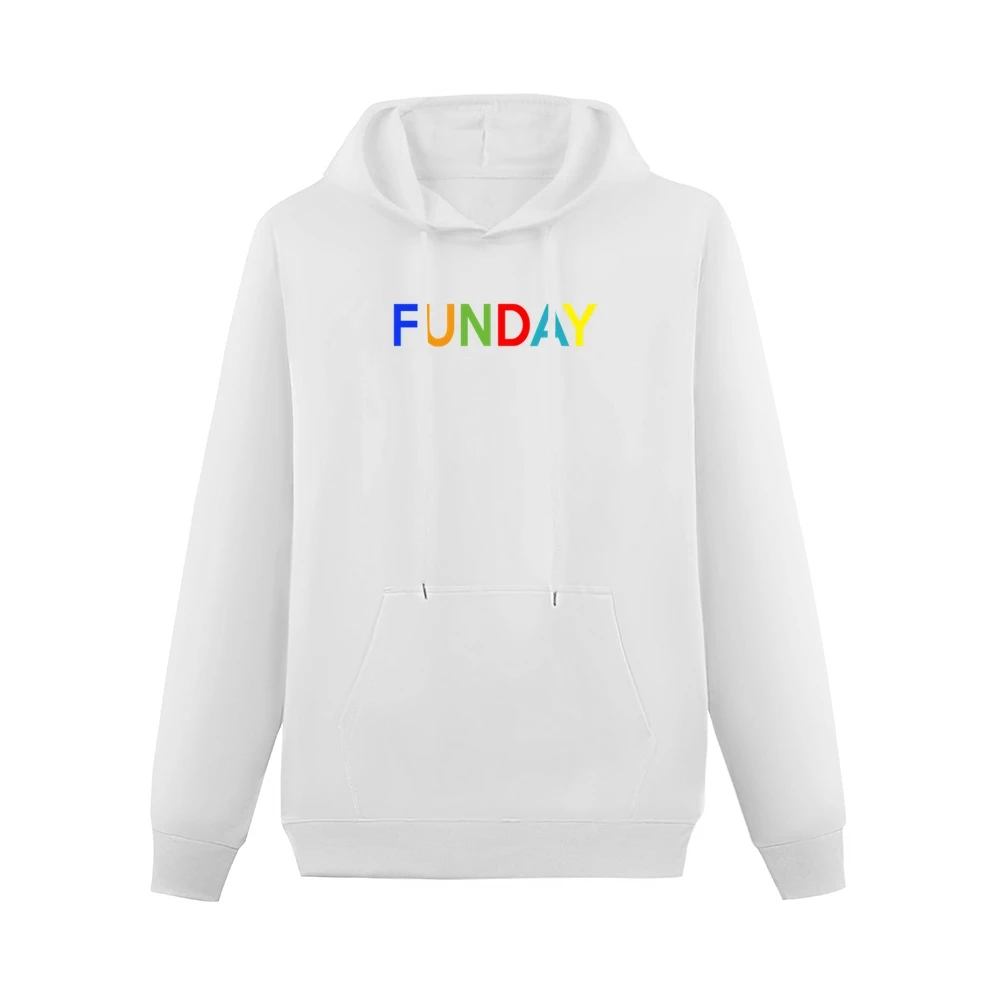 Funday Fun Sunday Weekend Warrior Popular Graphic Men Hoodie With Pocket