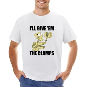 Futurama Clamps Asian Size Men T-Shirt