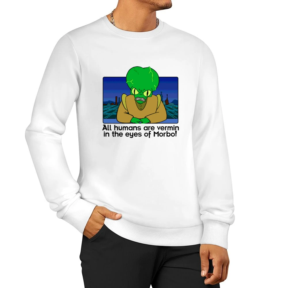 Futurama Morbo Men Pullover Sweatshirt