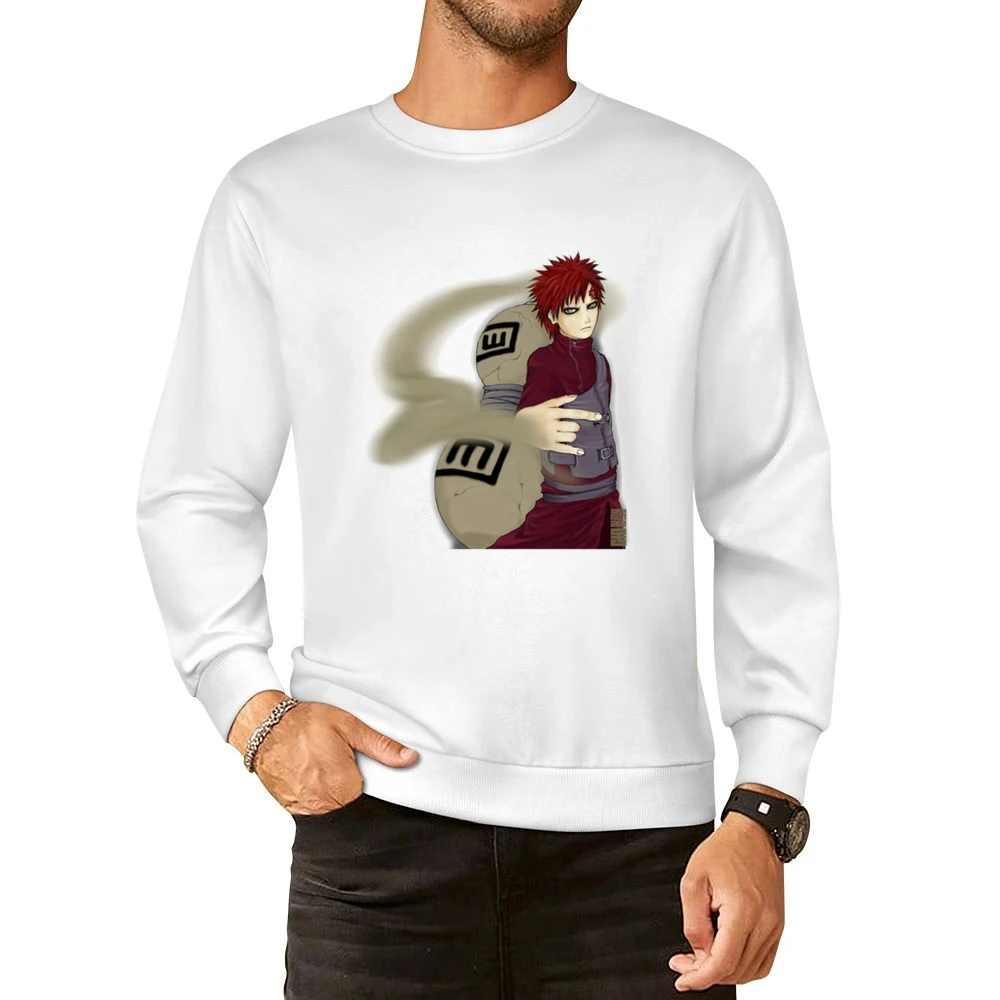 Gaara of the Desert sand jinchuriki of Shukaku Fifth Kazekage Naruto European Size Pullover Sweater