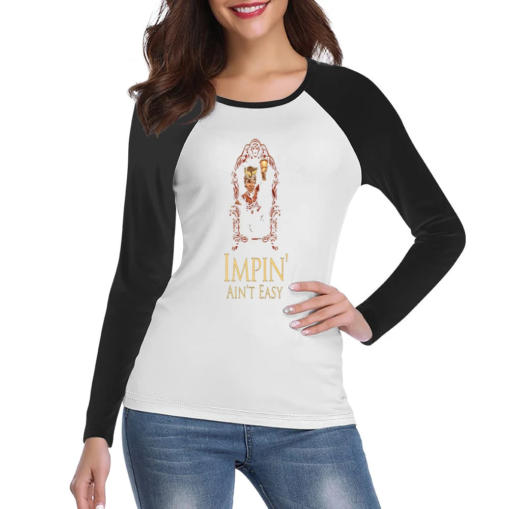Game of Thrones Impin Ain't Easy Tshirt Women Ladies Long Sleeve T-Shirt
