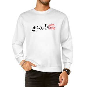 Geek with style European Size Pullover Sweater