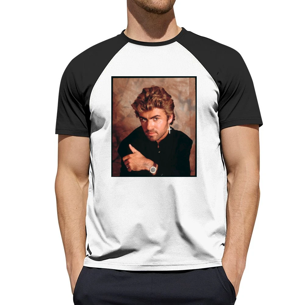 George Michael RIP music shirt Men Short Sleeve T-Shirt