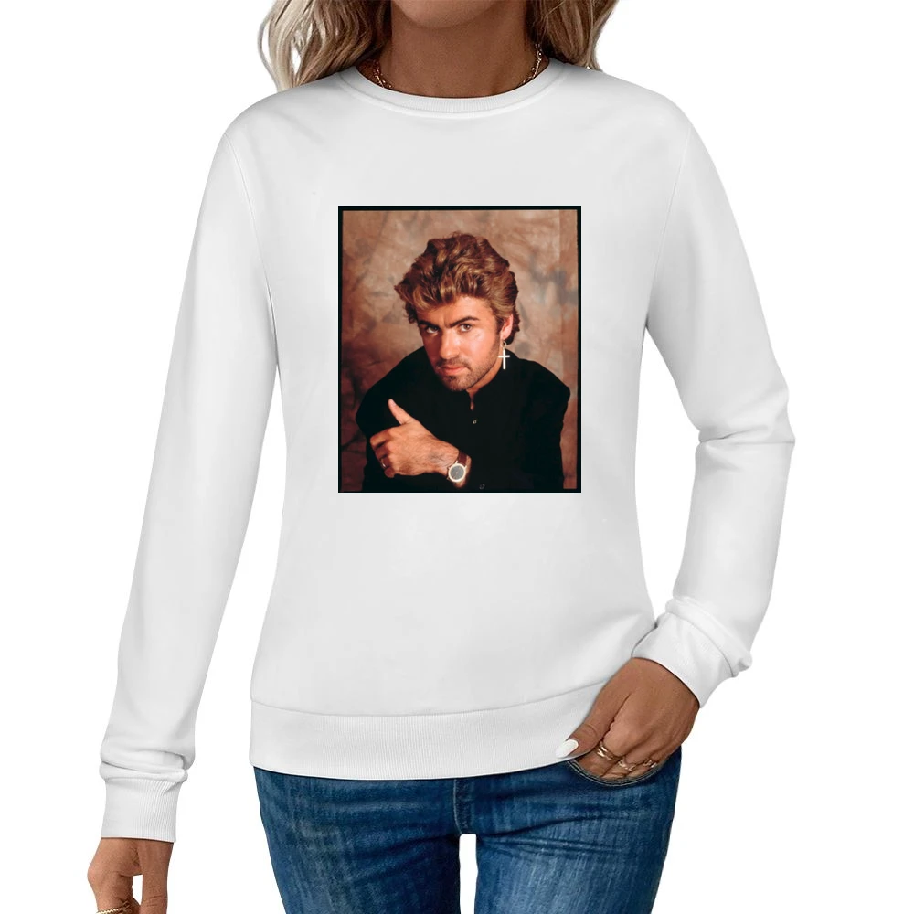 George Michael RIP music shirt Women Pullover Sweatshirt