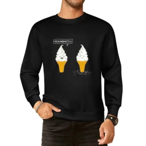 Gesundheit - dunny lol ice cream get cold and sick - get healt European Size Pullover Sweater