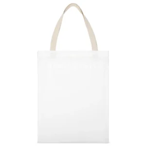 Ghost In The Shell Logo Anime Movie Fan White Canvas Tote Shopping Bag