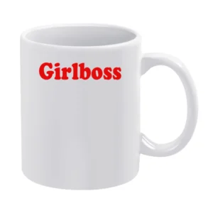 Girlboss Fun Popular Women Celebrity Graphic Instagram Blogger White Mug