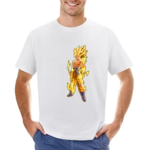 Goku super saiyan dragon Ball Z Asian Size Men T-Shirt