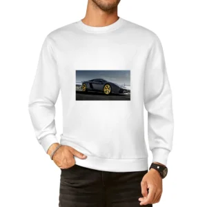 Gold Rims Lamborghini tshirt European Size Pullover Sweater
