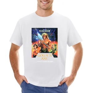 Golden Axe Sega Genesis Old School Retro Video Game Fan Distressed T S Asian Size Men T-Shirt