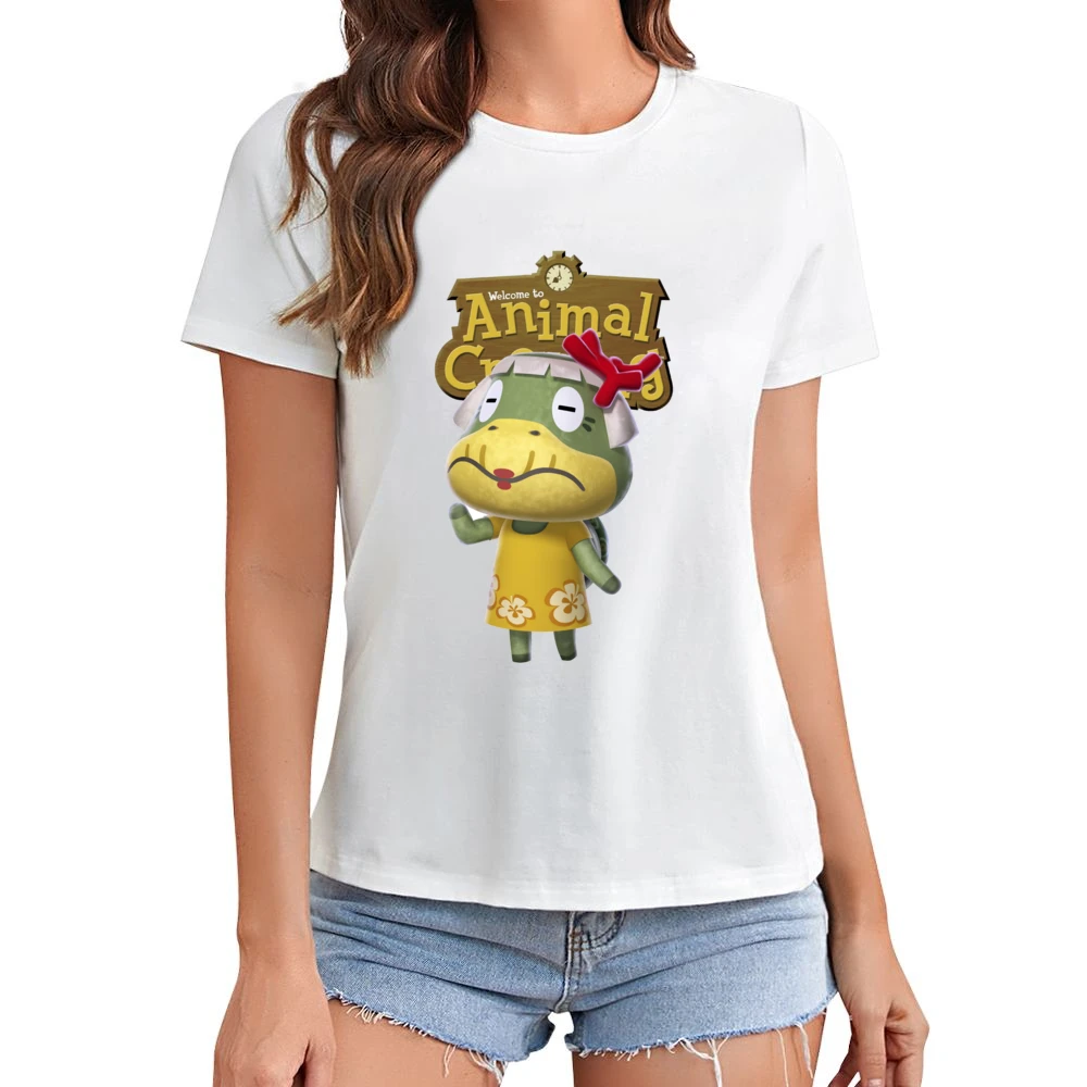 Grams From Animal Crossing Nintendo Video Game Fan Asian Size Women Ladies T-shirt