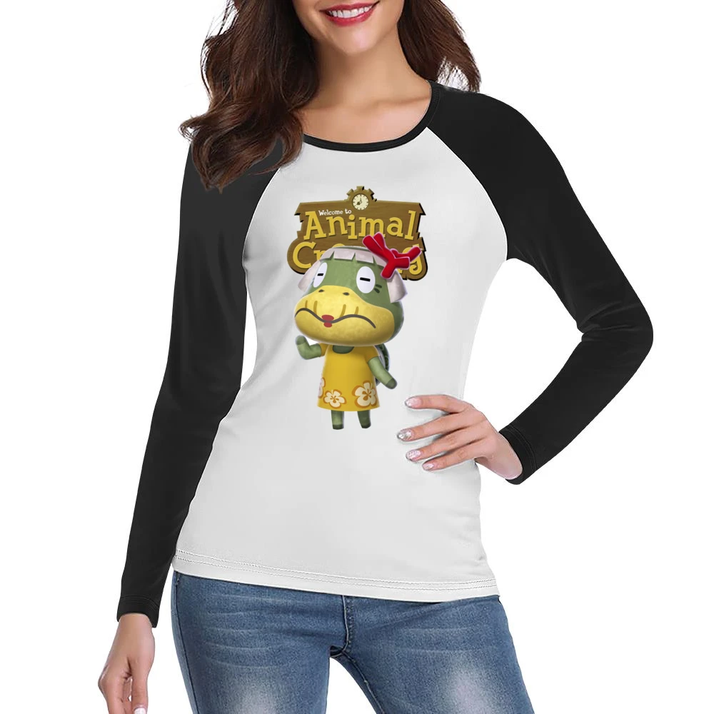 Grams From Animal Crossing Nintendo Video Game Fan Women Ladies Long Sleeve T-Shirt