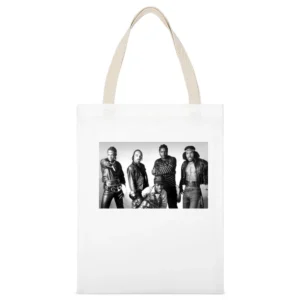 Grand Master Flash Group Tshirt (All Colors Available) White Canvas Tote Shopping Bag