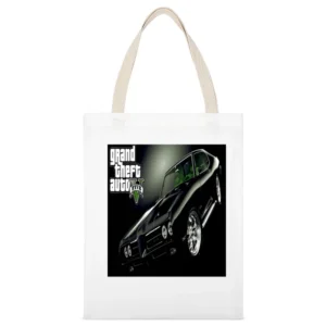 Grand Theft Auto 5 Gta5 Gto Tshirt (all Styles And Colors Available) White Canvas Tote Shopping Bag